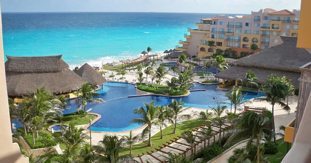 Vista de la playa en Fiesta Americana Condesa